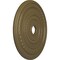 Ekena Millwork Cole Ceiling Medallion (Fits Canopies up to 9 1/8"), 25 3/8"OD x 3 3/8"ID x 1 3/8"P, Mississippi Mud CM25COMMF - alternate 2